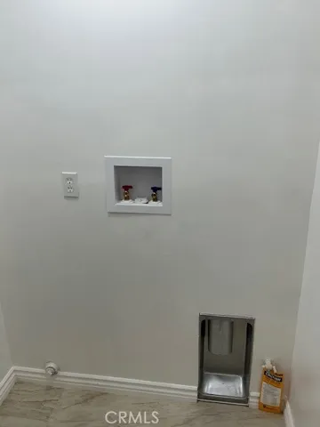 New Washer / Dryer Hookup.