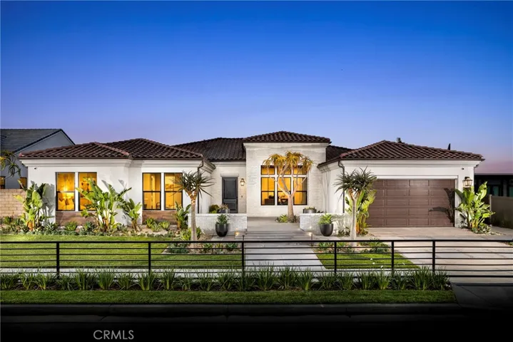 Front Elevation: Astra Spanish Contemporary - Bella Terra Collection at Tesoro - Fully Furnished model home, professionally decorated with designer finishes throughout and lush landscaping. Model home sold as is.