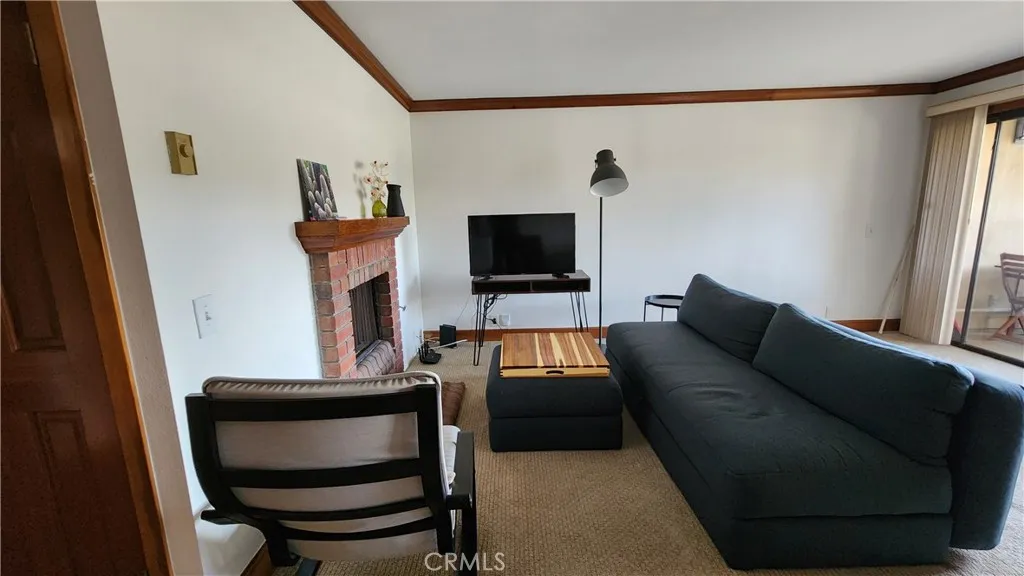 Living Room with Gas Fireplace