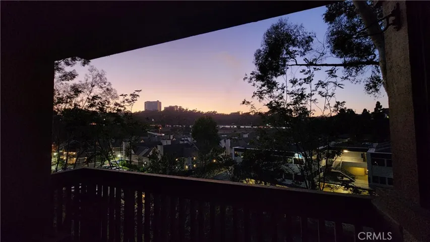 Enjoy sunsets from balcony