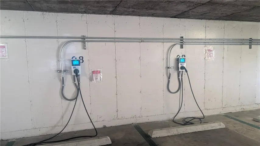 EV Charging In Guest Parking Garage