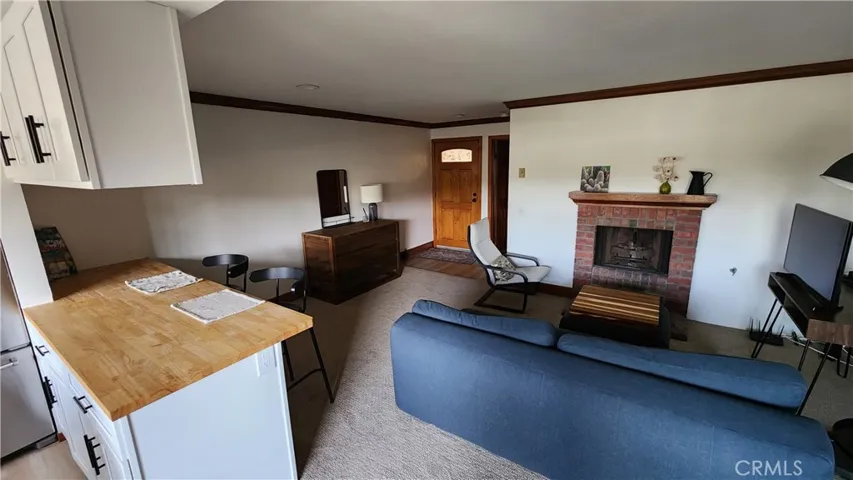 Living Room Open to Kitchen and Dining Area
