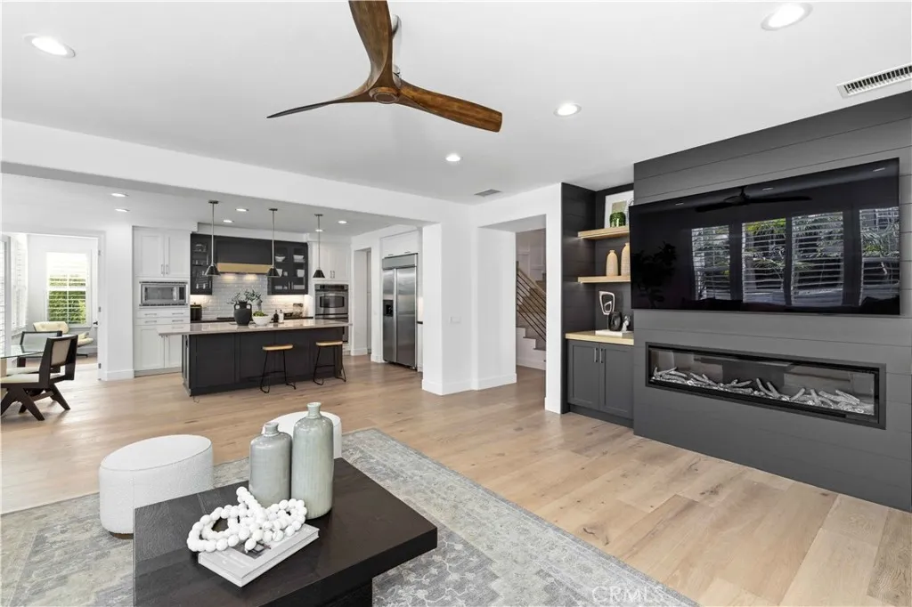 Family Room Open to Kitchen