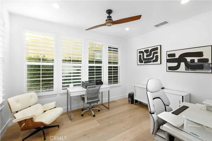Dedicated lower level office
