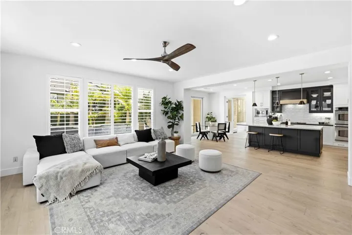 Family Room Open to Kitchen