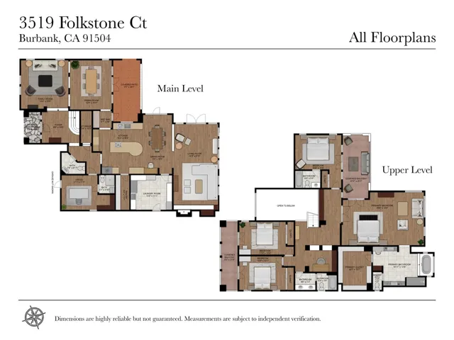 3519 Folkstone Court, Burbank, California 91504