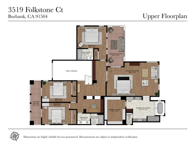 3519 Folkstone Court, Burbank, California 91504