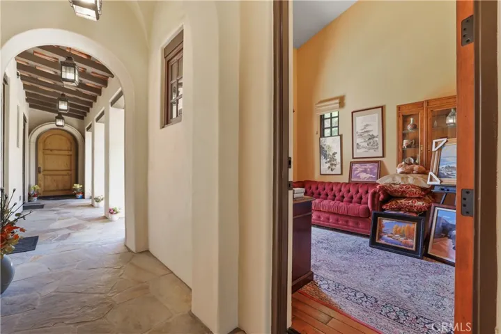 Covered Hall Entry