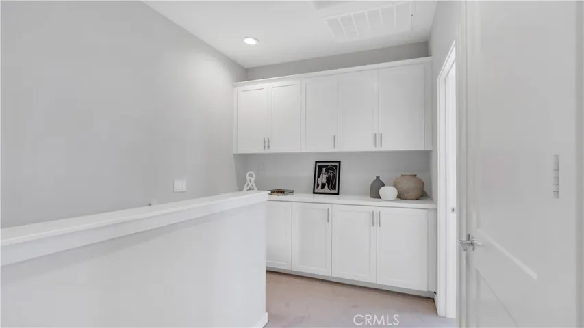 Upper Level Built in Storage