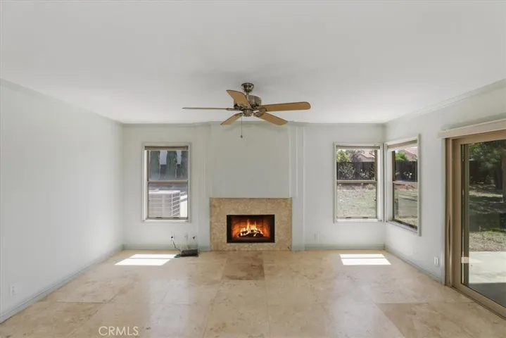 Cozy Family Room with Fireplace