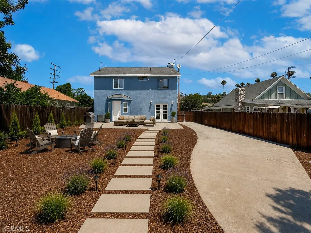 Virtually Staged Backyard