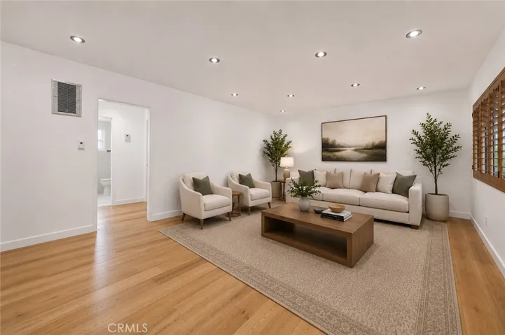 Virtually Staged Living Room