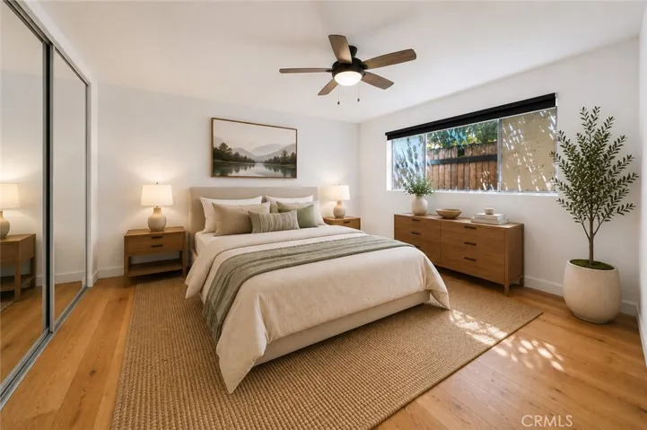 Virtually Staged Primary Bedroom