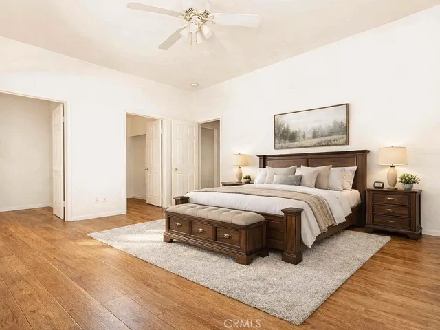 Primary bedroom-Virtual staging