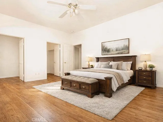 Primary bedroom-Virtual staging