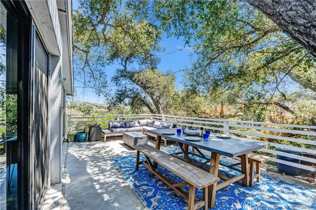 Patio off of living room