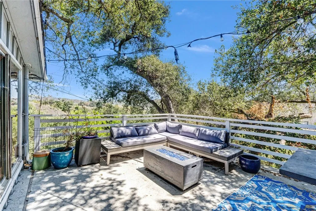 Patio off of living room