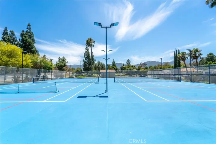 pickleball and tennis courts