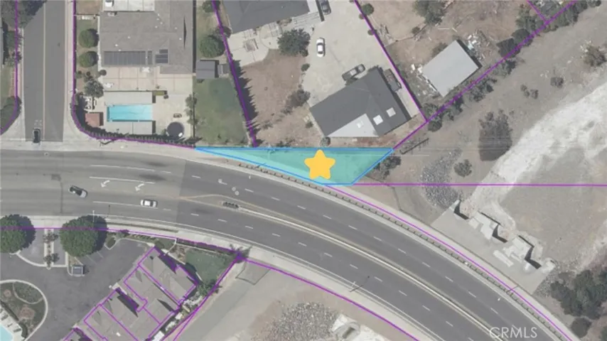 Lot is within the blue outline.