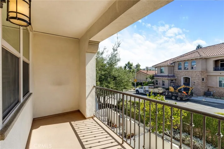 Balcony off of Family Room/Living Room