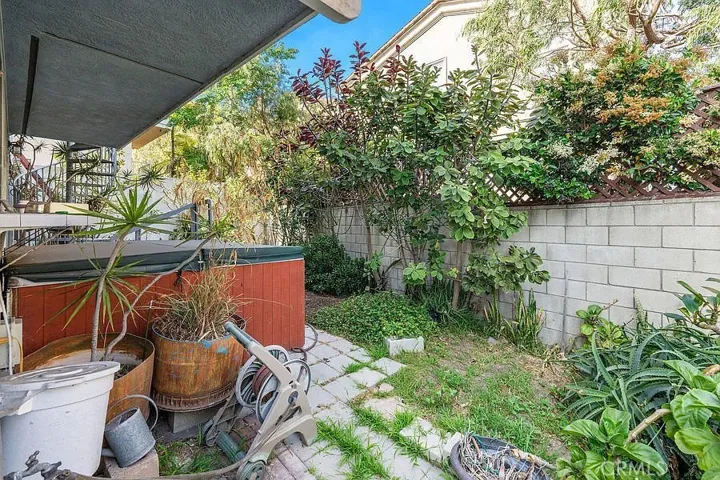 Unit C backyard