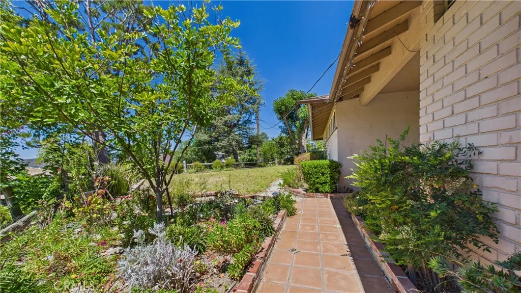 Front walkway to home