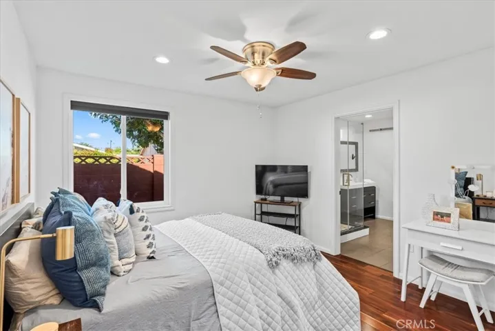 Bedroom 1 with en-suite bathroom and large walk in closet