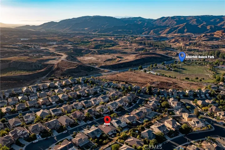 Aerial of community