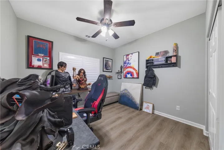 Bedroom (converted to office)