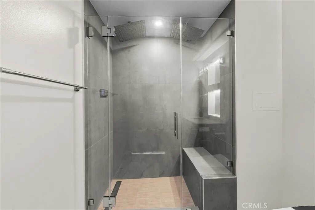 Highly customized shower- LED Lights, temperature settings for your ideal temp!