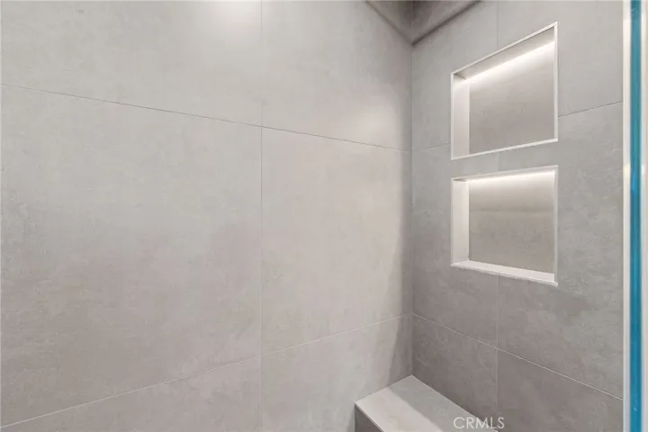 LED Lighting in the custom shower