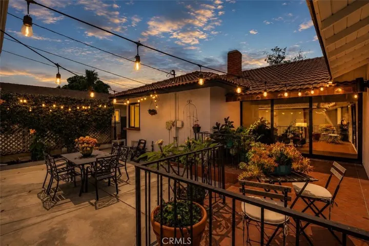 Enjoy dining and entertaining under the stars.