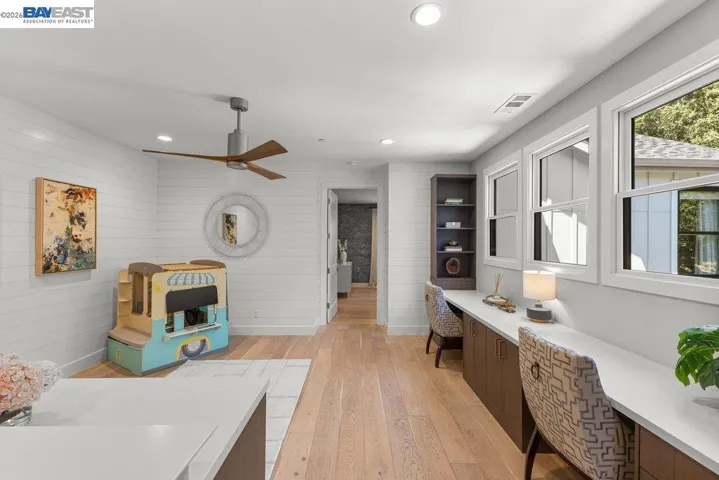 Upstairs flex space