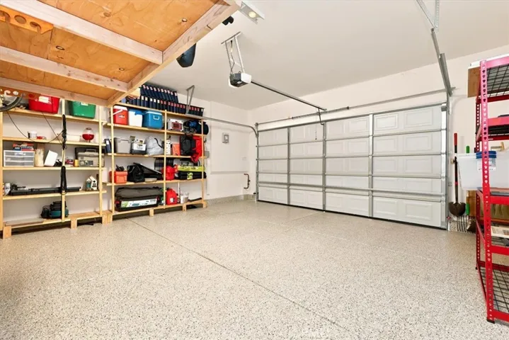 Two Car Garage With Plenty Of Storage.