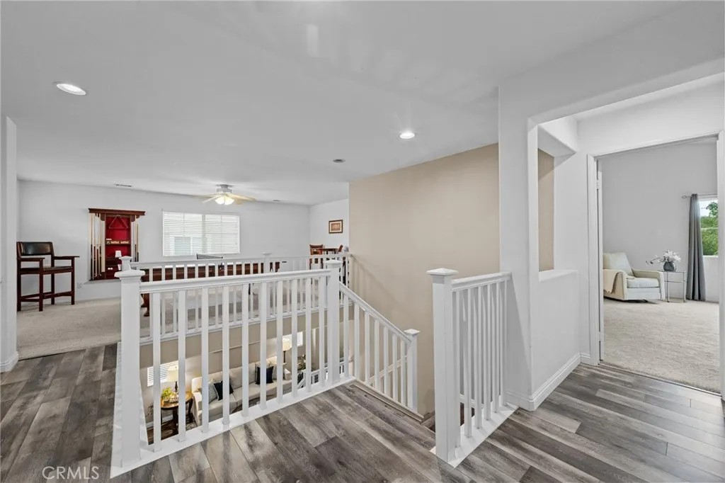 Second floor landing.