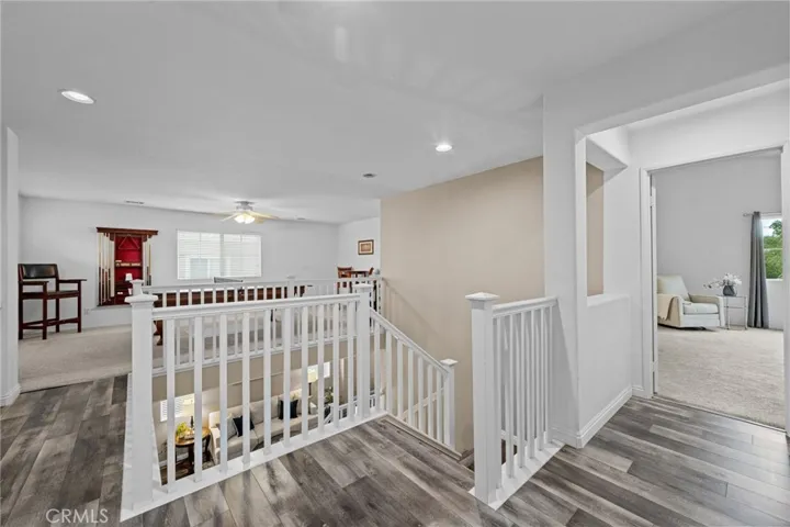 Second floor landing.
