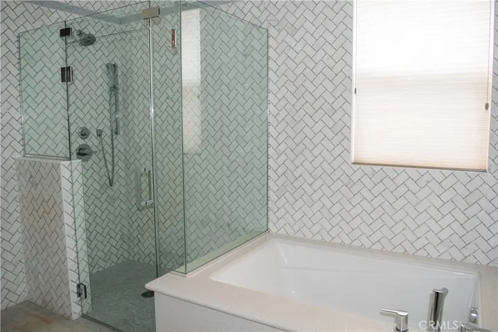 Primary Tub and Shower
