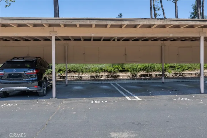 Carport parking #150 with storage
