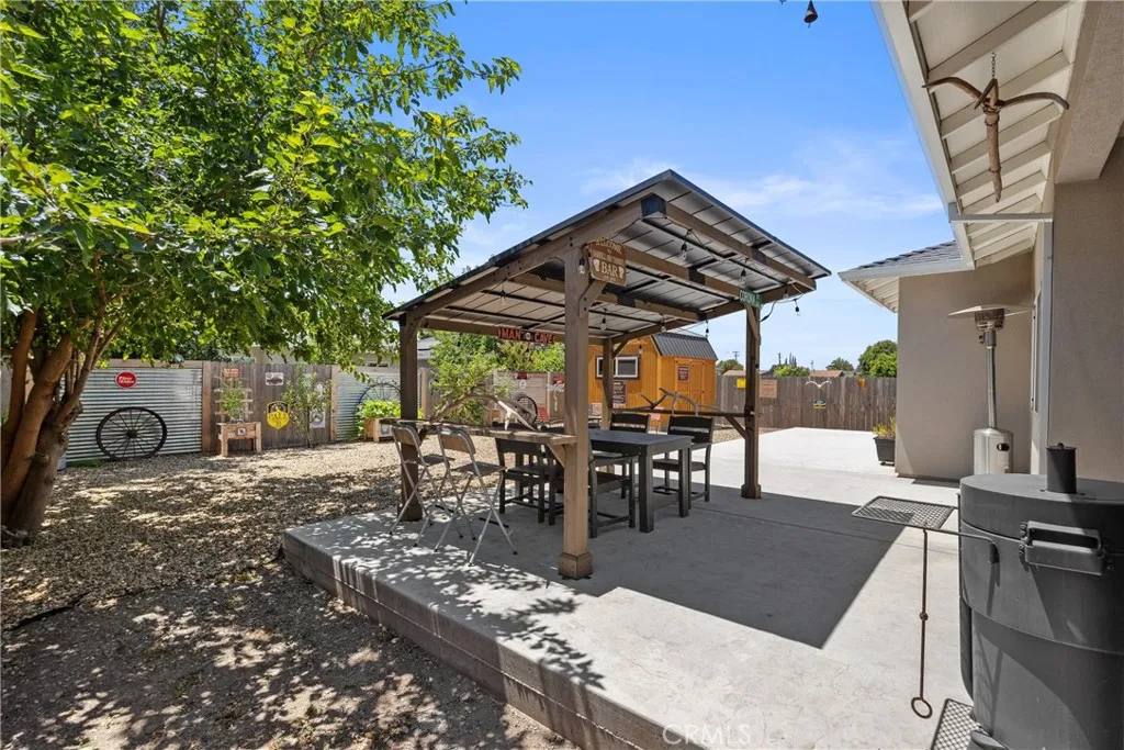 Gazebo for entertaining