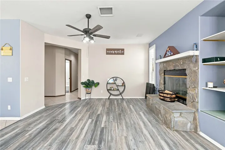 Family Room w/ Fireplace
