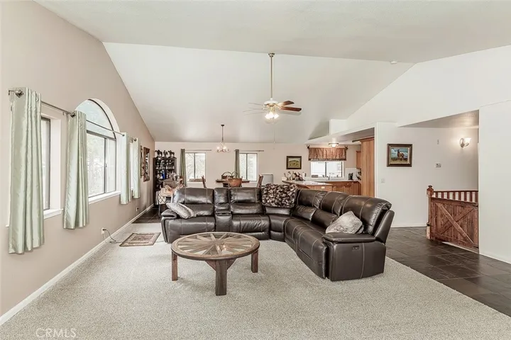 A whole wall of windows lets in so much natural light and views!
