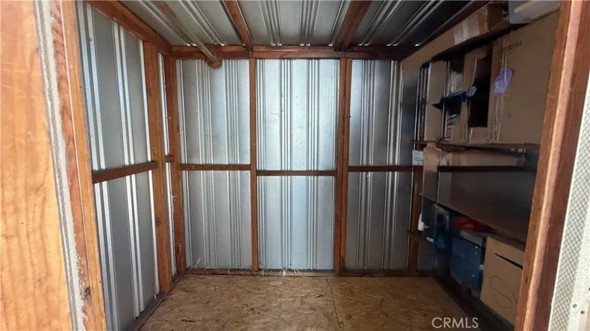 spacious storage shed