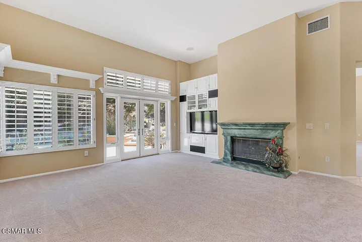 Family Room With Fireplace