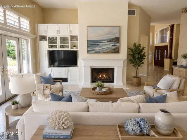 Family Room - Virtually Staged