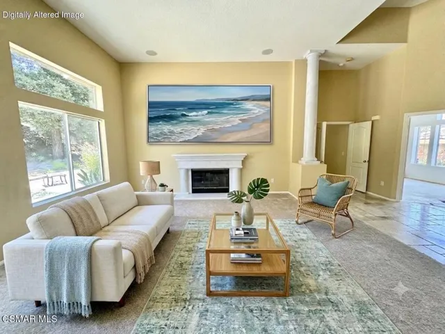 Living Room - Virtually Staged