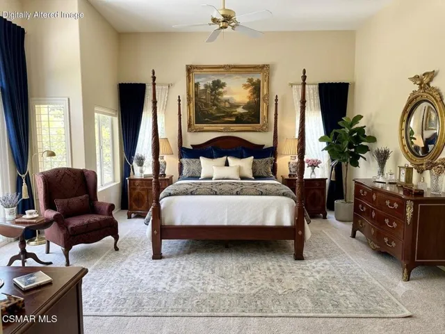Primary Bedroom - Virtually Staged