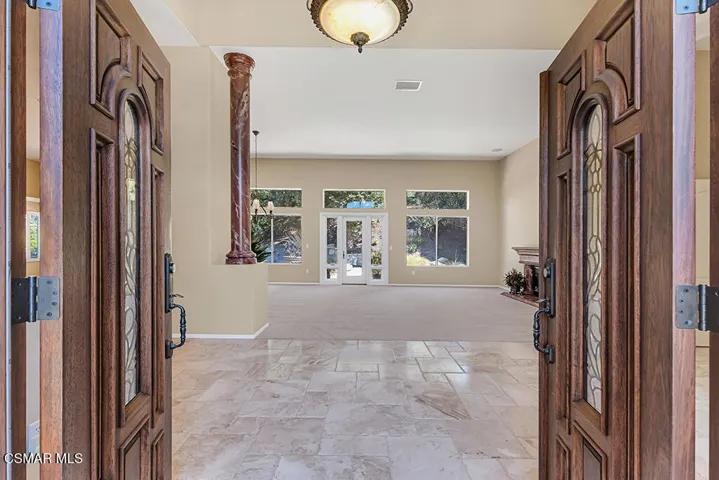 Elegant Double Door Entry