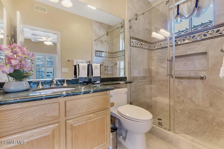Upgraded En Suite Bath in Bedroom 3