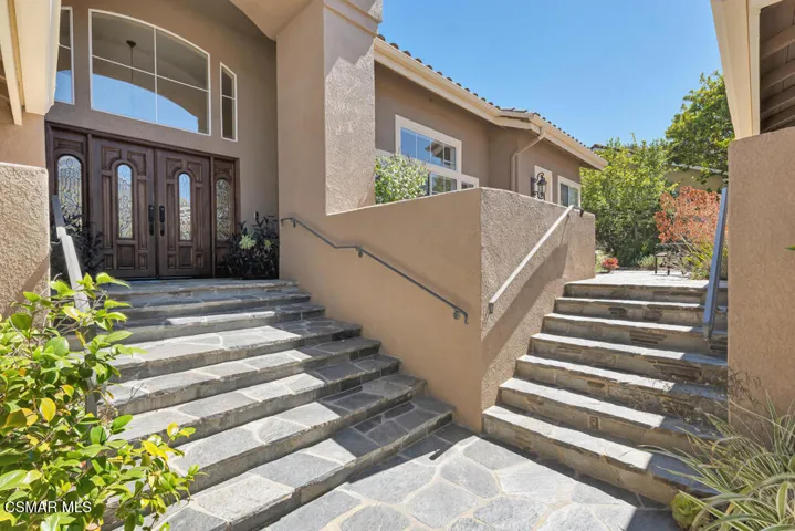 Steps To Private Courtyard
