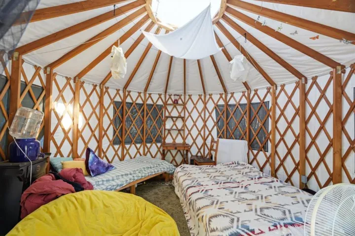 Guest yurt